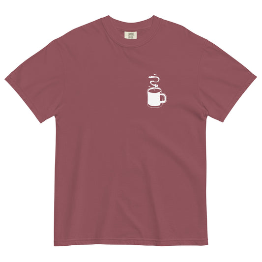Coffee Unisex heavyweight t-shirt