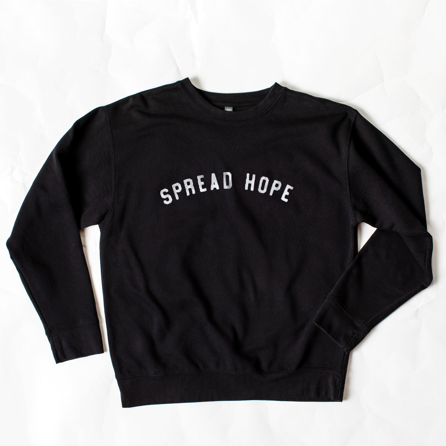 Spread Hope | Crewneck Sweatshirt - Black