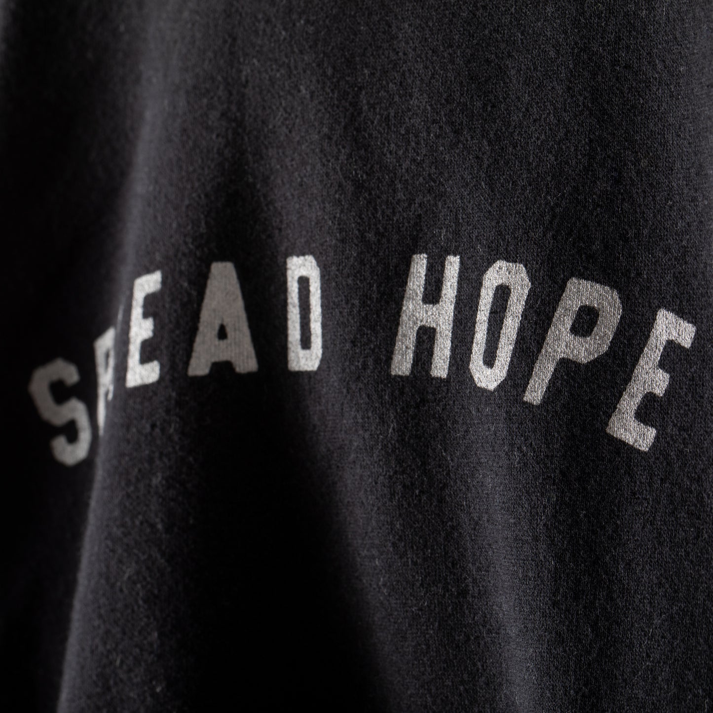 Spread Hope | Crewneck Sweatshirt - Black