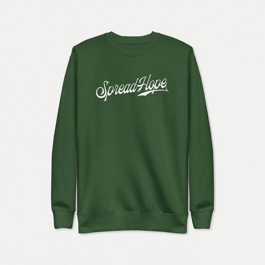 Spread Hope | Sweatshirt - Forest Green